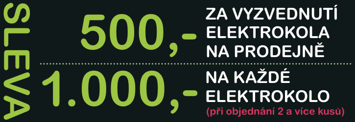 sleva 1.000,-Kč na elektrokolo